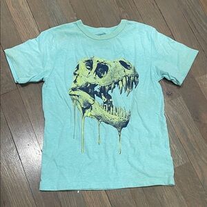 Kids Dinosaur Graphic Tee - Blue